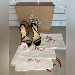 Black Rosalie 100 size 37